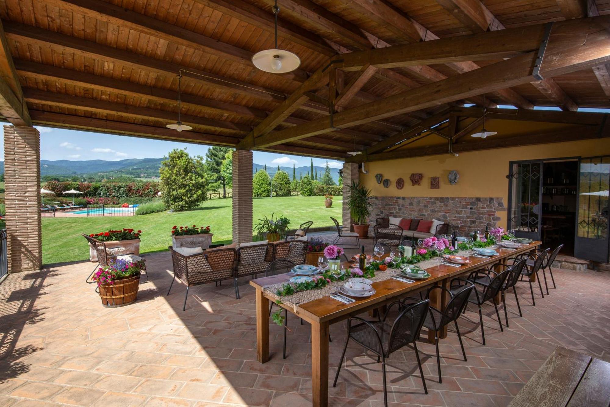 Villa La Cornice - Homelike Villas Bibbiena Zewnętrze zdjęcie